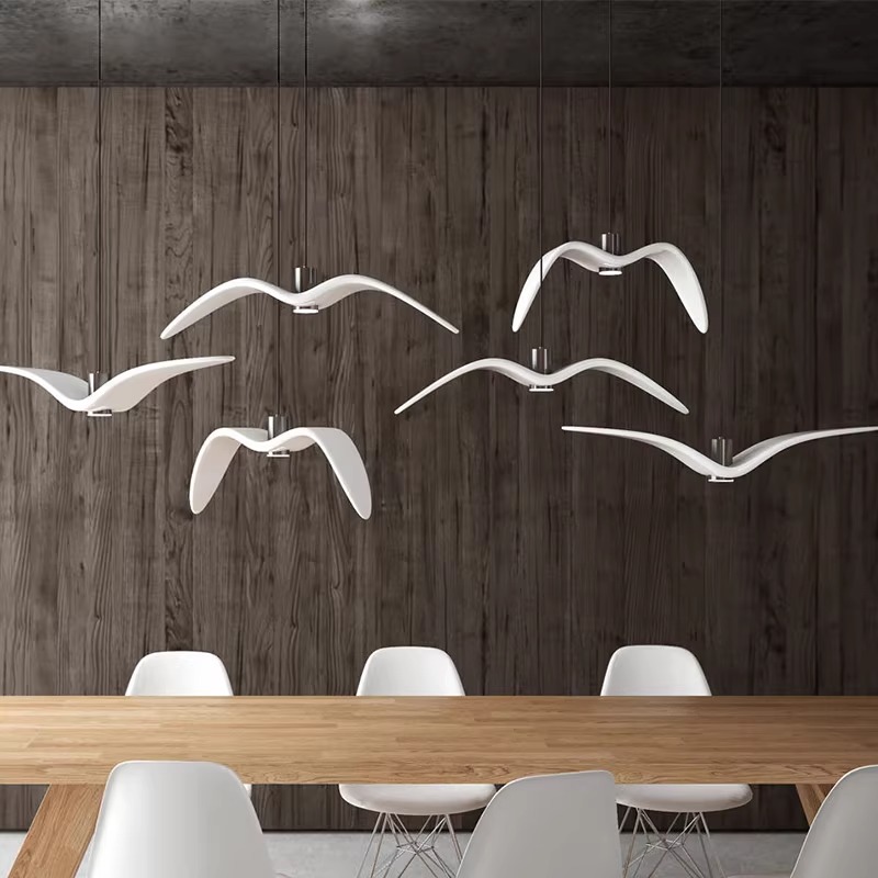Lighting Decor Store - Nordic Flying Bird Resin Lamp Creative