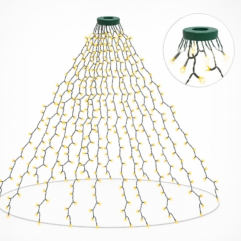 Lighting Tree Decor - Waterproof USB LED String Lights, 8