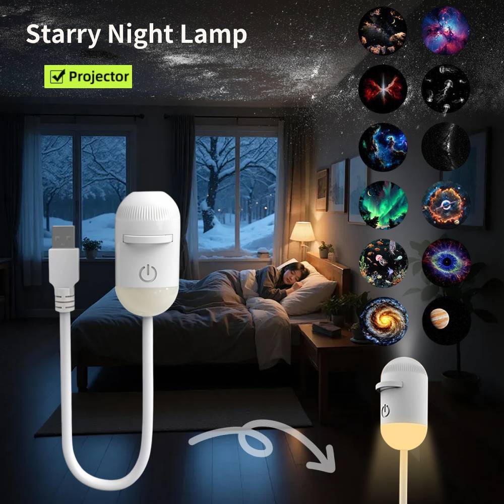 Lighting Decoration Ideas - Mini Galaxy Star Projector Night Light