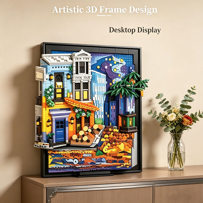 Lighting Home Decor Ideas - 2678PCS Night Sky Cafe Picture Frame