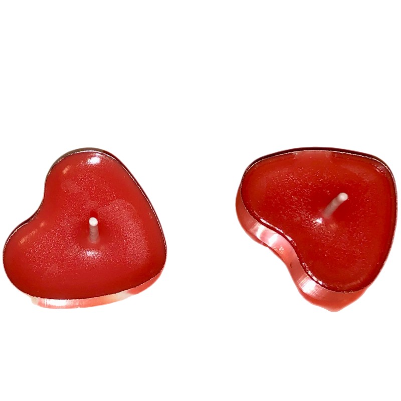 100 Sets Heart shaped Empty Al - Candle Holder Set 评论和价格