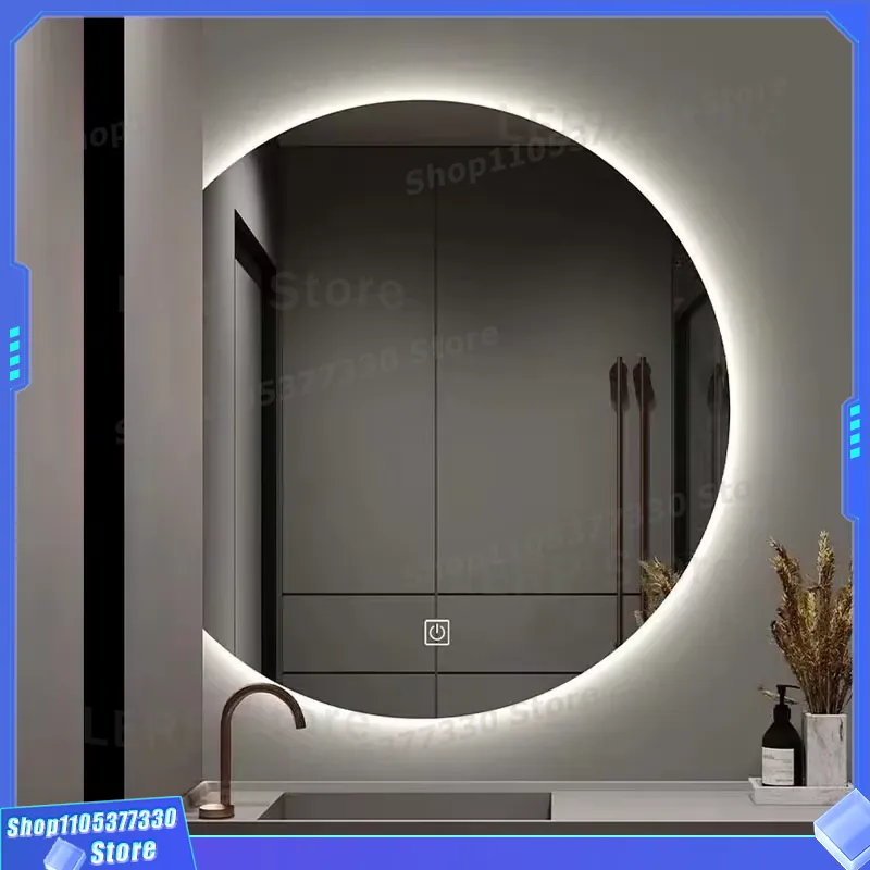 Modern LED Wall Mirror Semicir - Decor Lighting Solution 评论和价格