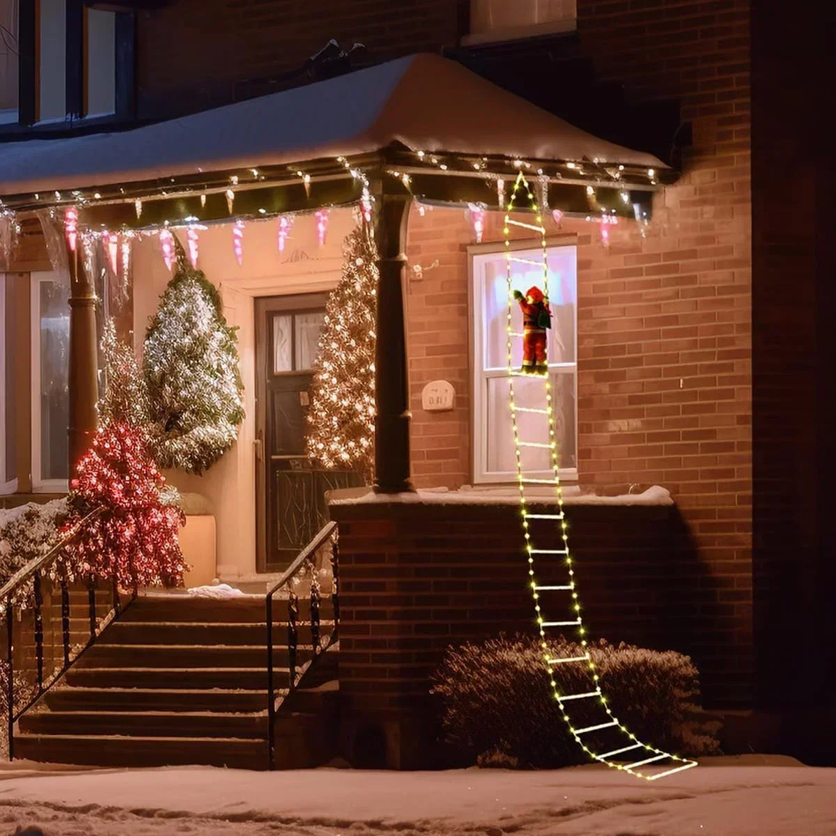 LED Ladder Light for Santa Cla - Lighting Tree Decor 评论和价格
