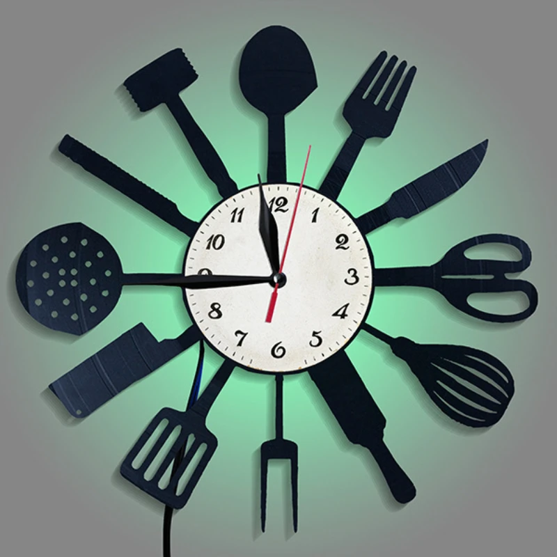 Kitchen Decorative Tableware V - Lighting Home Decor Wall Clocks 评论和价格