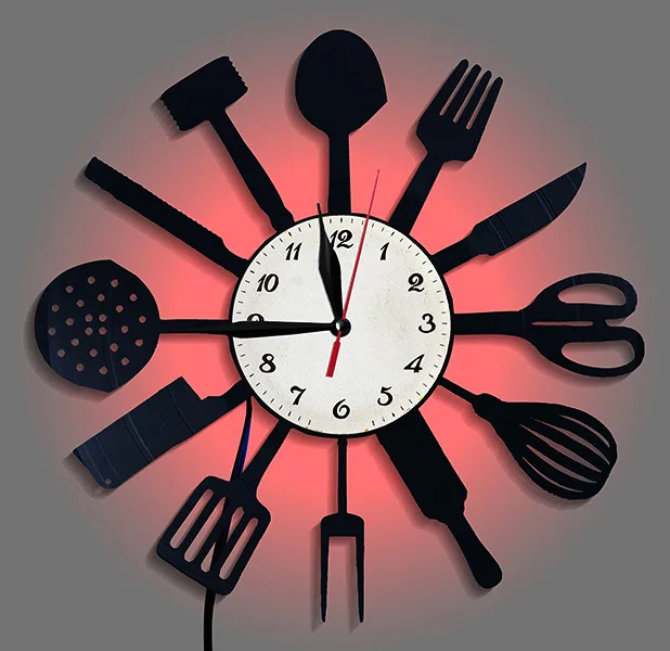 Kitchen Decorative Tableware V - Lighting Home Decor Wall Clocks 评论和价格