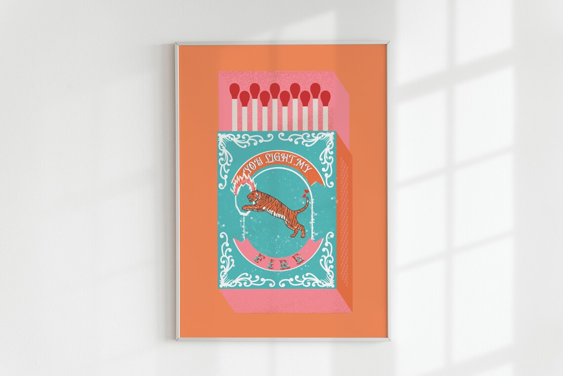You Light My Fire Orange Match - Lighting Decoration Ideas 评论和价格