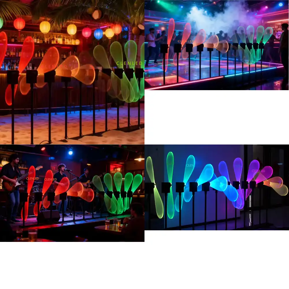 360 Degree Rotation 24V RGB Le - Decor Lighting Fans 评论和价格