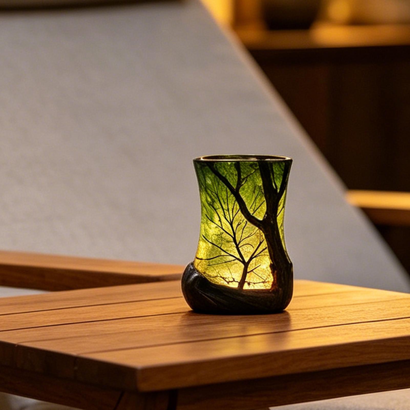 Bedside Table Lamp Forest Nigh - Lighting Decor Bedroom 评论和价格