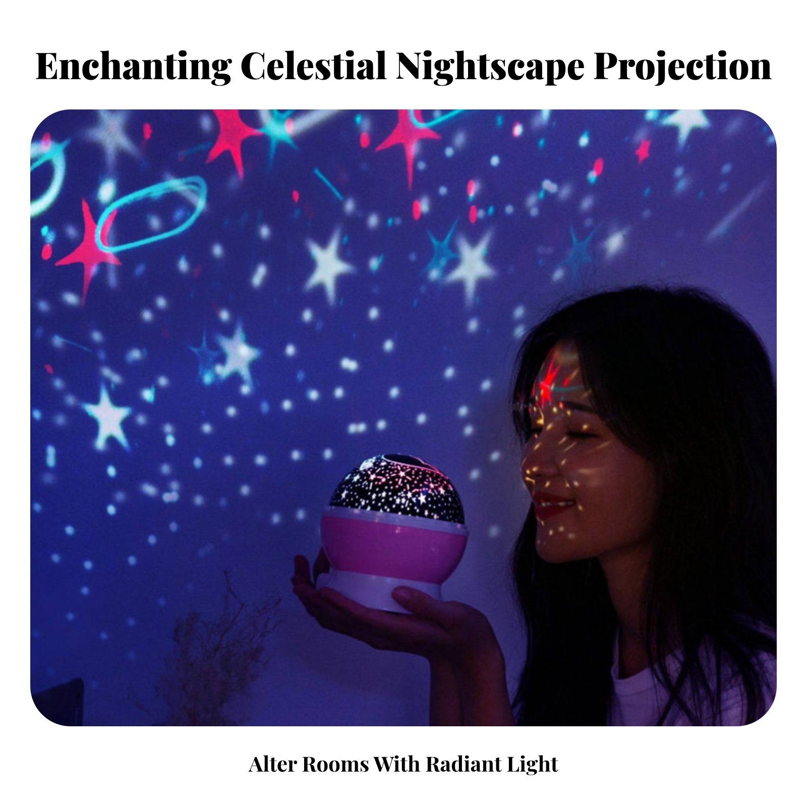 Galaxy Projection Device Celes - Lighting Decor Bedroom 评论和价格