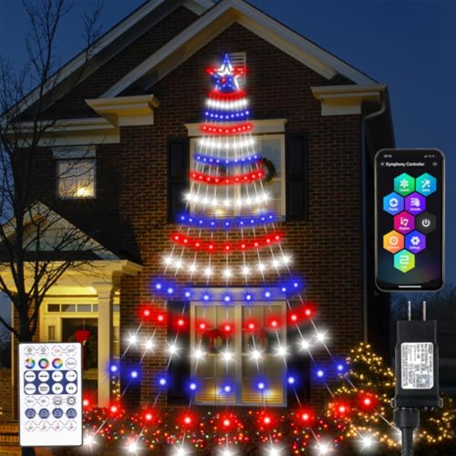 Smart 4th of July Decorations  - Lighting Tree Decor 评论和价格
