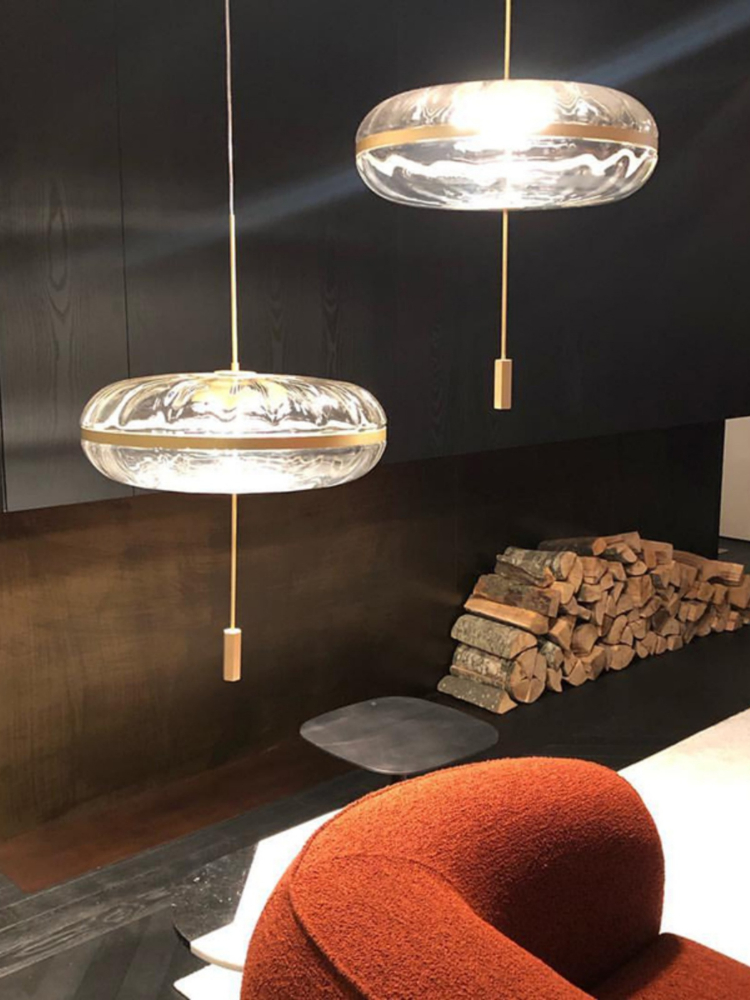 Nordic Postmodern Circular Gla - Lighting Decor Store 评论和价格