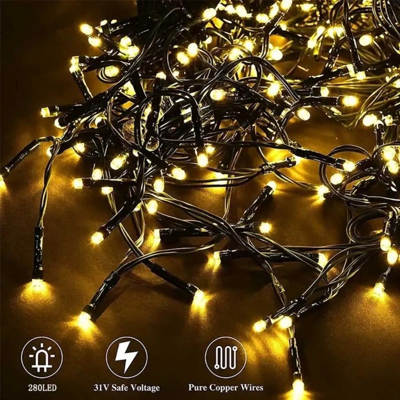 USB LED Fairy String Lights, W - Lighting Tree Decor 评论和价格