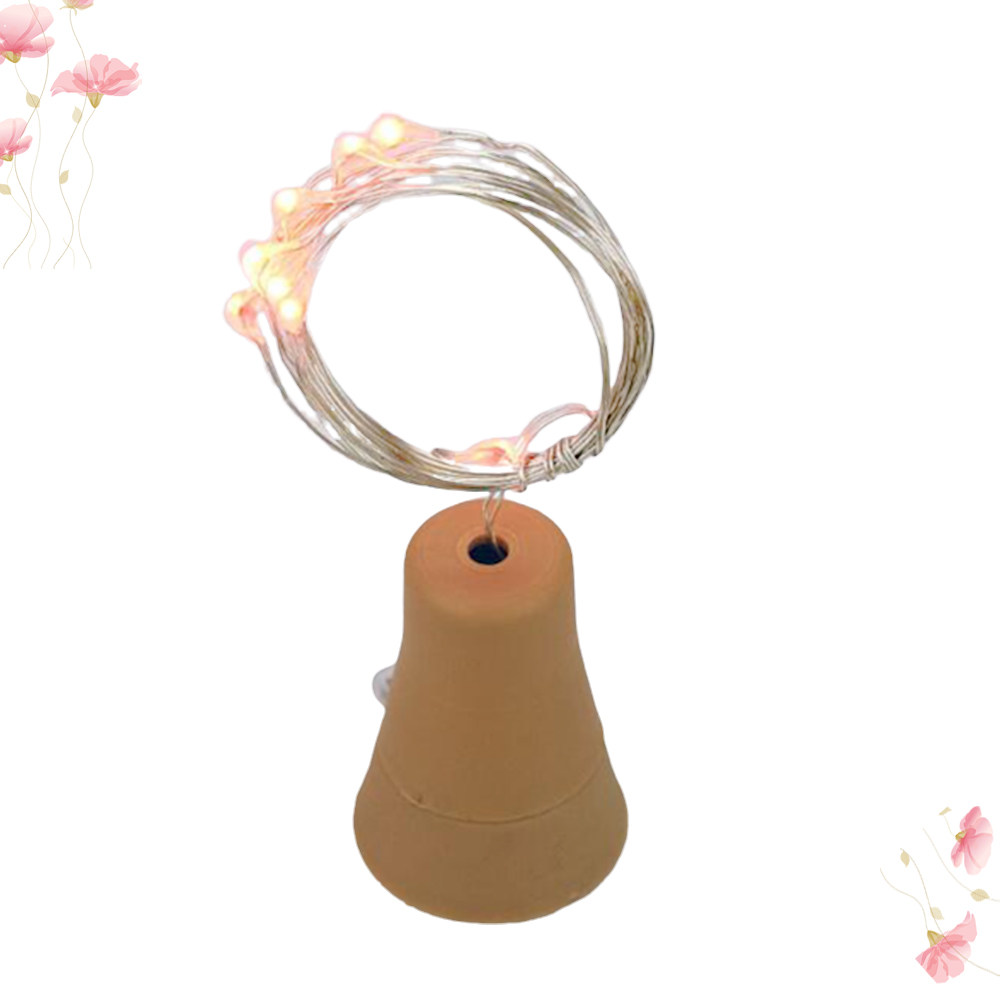 10 LED Cork String Lights Crea - Decor Lighting Cork 评论和价格