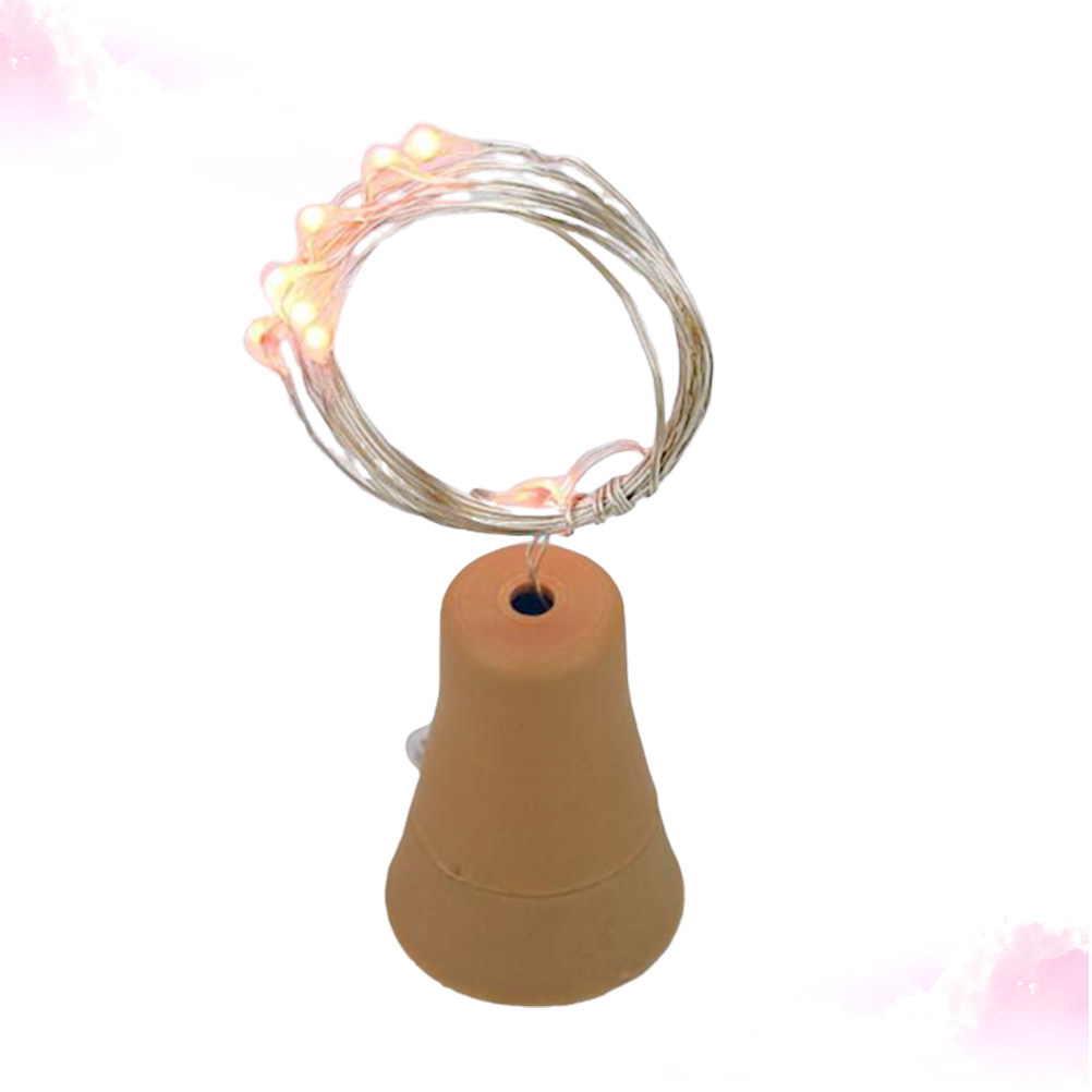 10 LED Cork String Lights Crea - Decor Lighting Cork 评论和价格