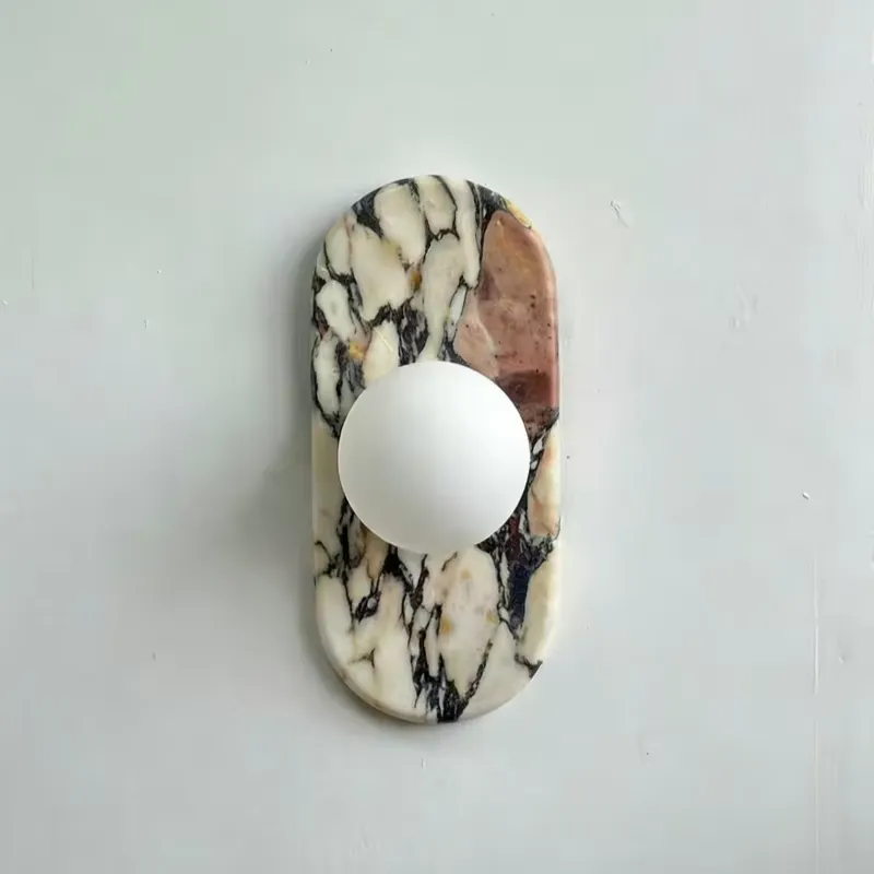 SJX Minimalist Natural Calacat - Lighting Decor Bedroom 评论和价格