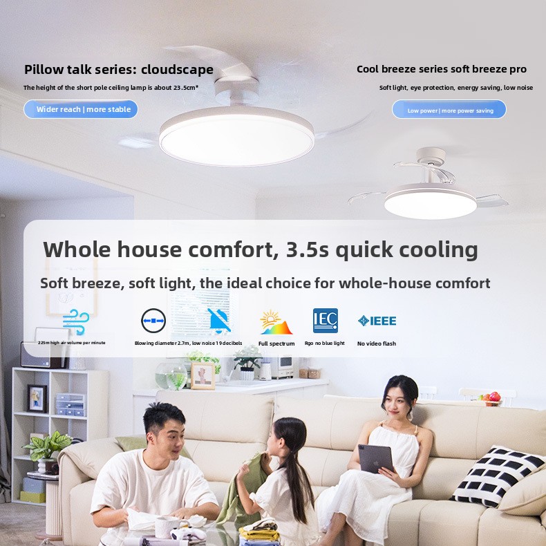 Simple Ceiling Fan Light House - Decor Lighting Fans 评论和价格