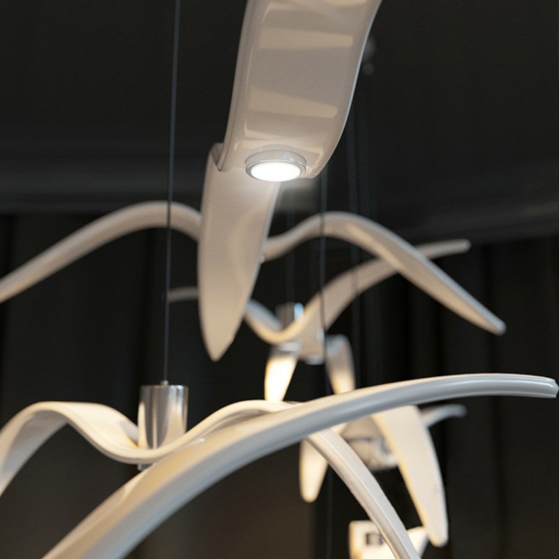 Nordic Flying Bird Resin Lamp  - Lighting Decor Store 评论和价格