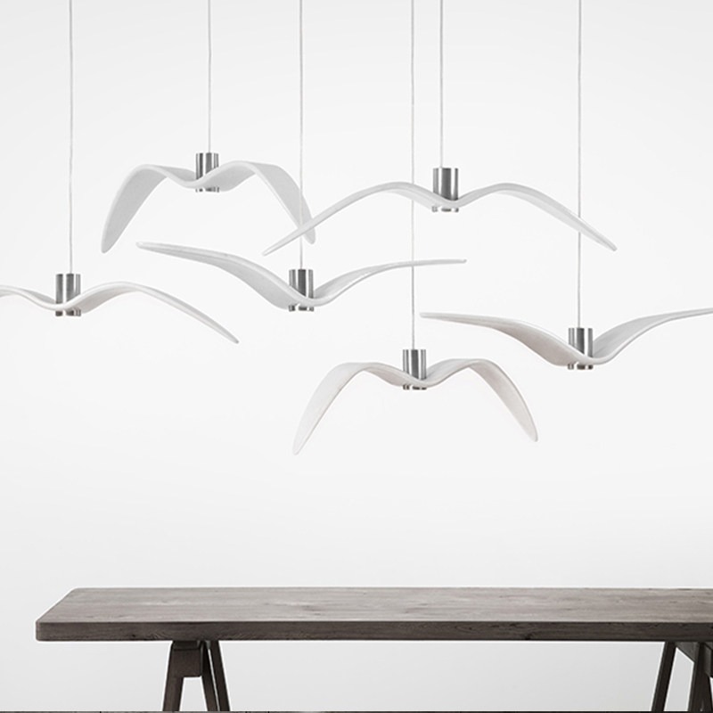 Nordic Flying Bird Resin Lamp  - Lighting Decor Store 评论和价格
