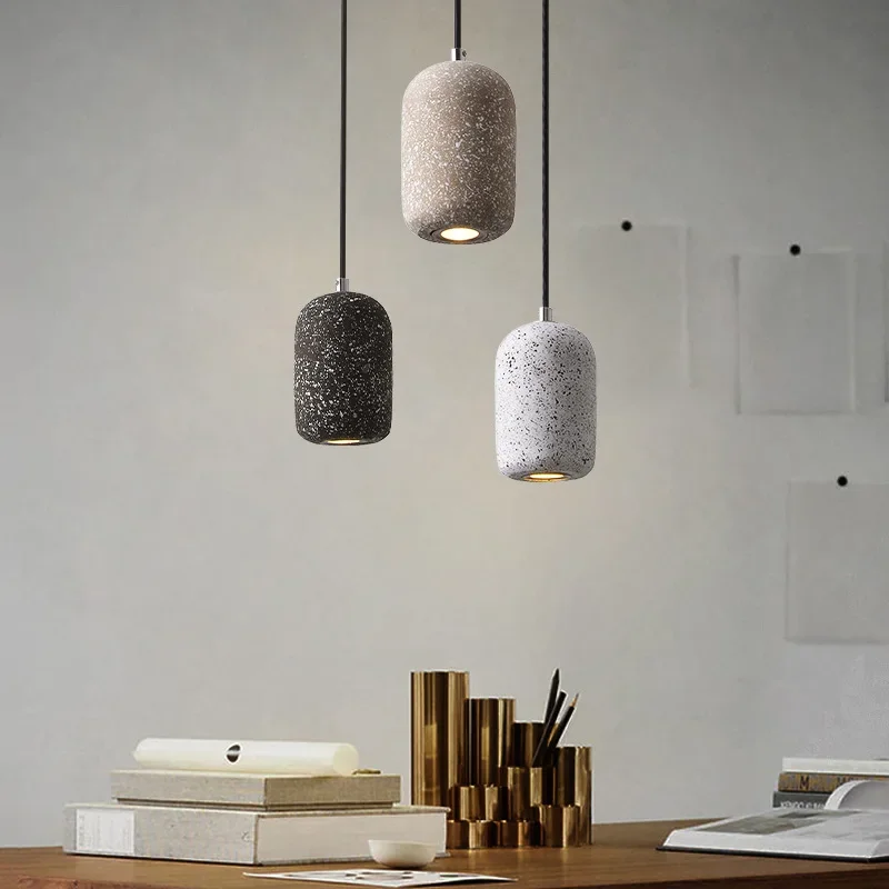 New Nordic Industrial Cement P - Lighting Decor Store 评论和价格