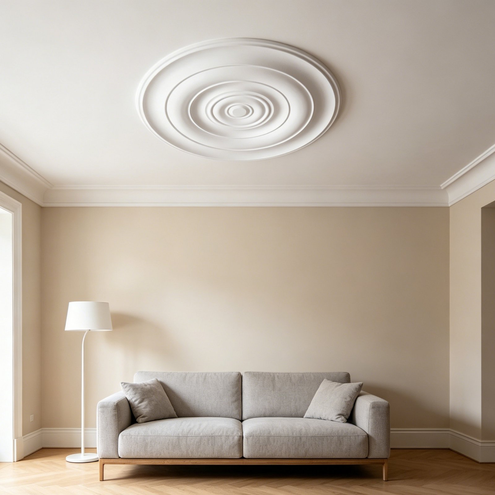 Round Ceiling Medallion Europe - Lightings Decoration 评论和价格