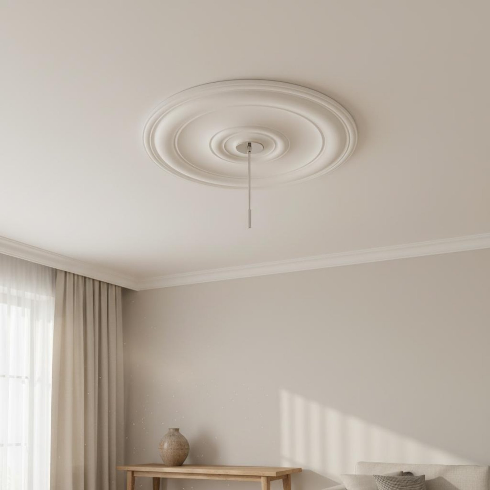 Round Ceiling Medallion Europe - Lightings Decoration 评论和价格