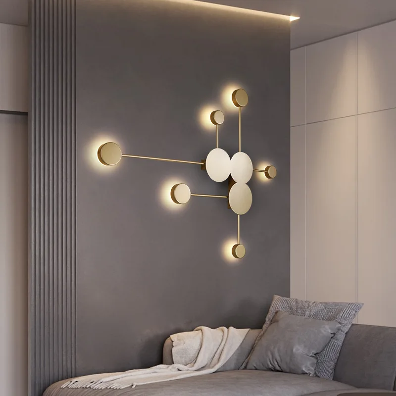 Modern Led Wall Sconce Light f - Lighting Home Decor Wall Clocks 评论和价格