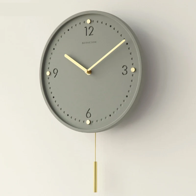 Minimalist Home Silent Wall Cl - Lighting Home Decor Wall Clocks 评论和价格