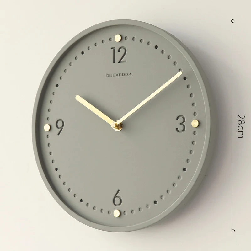 Minimalist Home Silent Wall Cl - Lighting Home Decor Wall Clocks 评论和价格