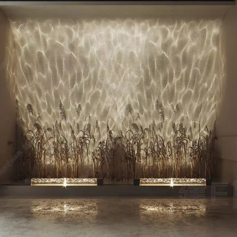 Smart 3D Wall Wash Flame Proje - Lighting Decor Bedroom 评论和价格