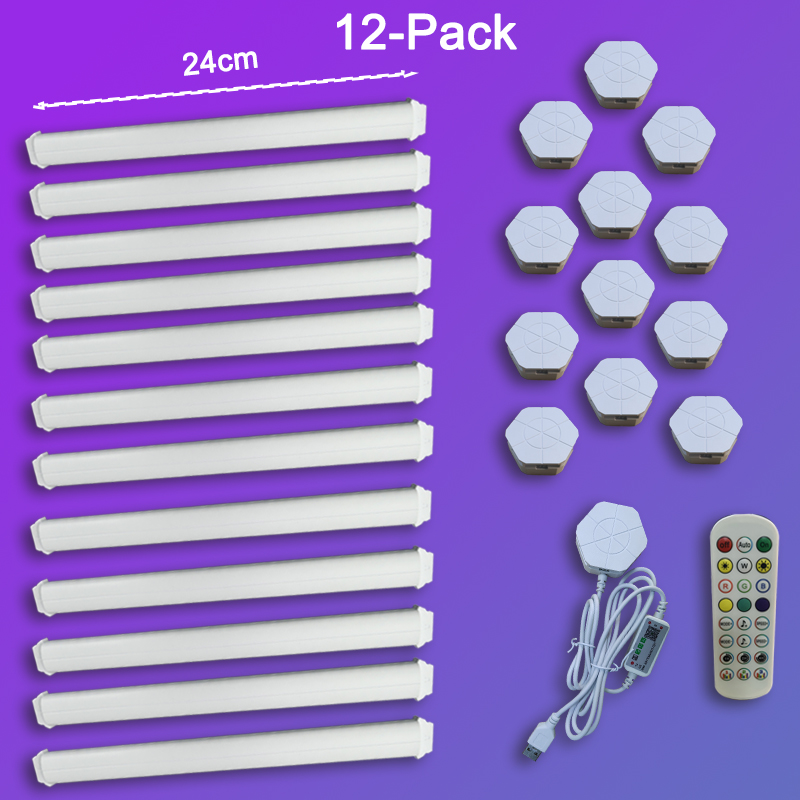 Smart RGB Wall Lamp, Bluetooth - Lighting Decoration Ideas 评论和价格