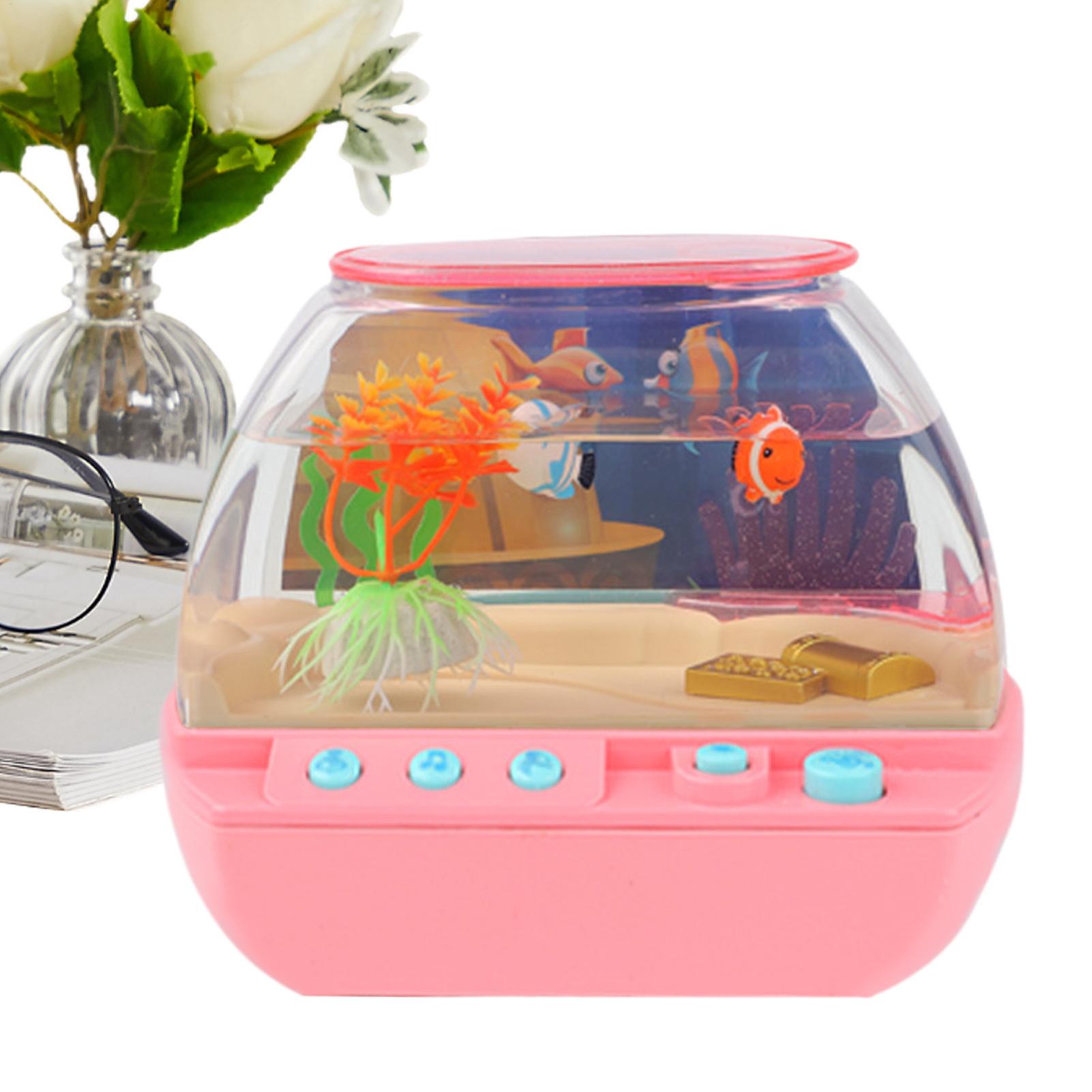 Toy Fish Tank Home Decoration  - Lighting Decor Bedroom 评论和价格