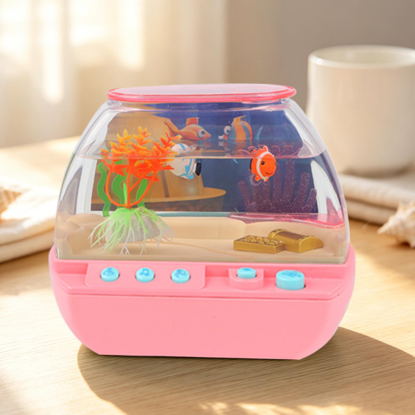 Toy Fish Tank Home Decoration  - Lighting Decor Bedroom 评论和价格