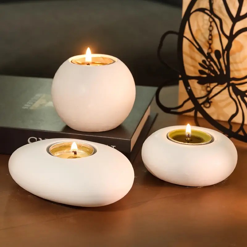 Tealight Candle Holder Resin S - Candle Holder Set 评论和价格