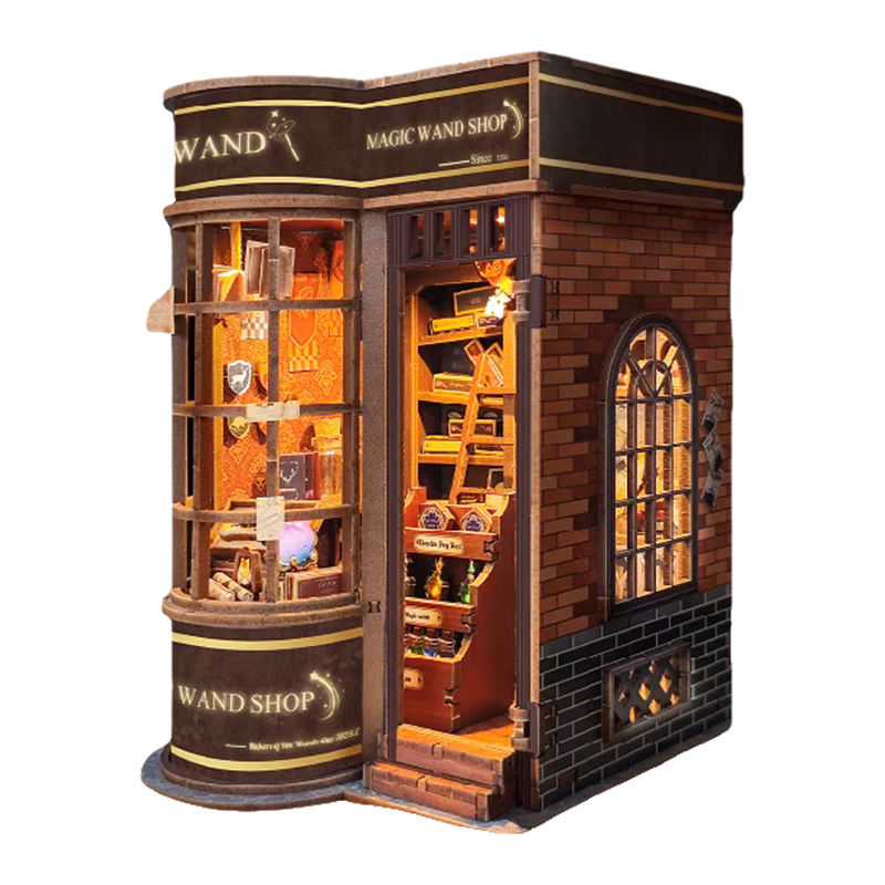 DIY Wooden Book Nook Kit Magic - Lighting Decor Store 评论和价格