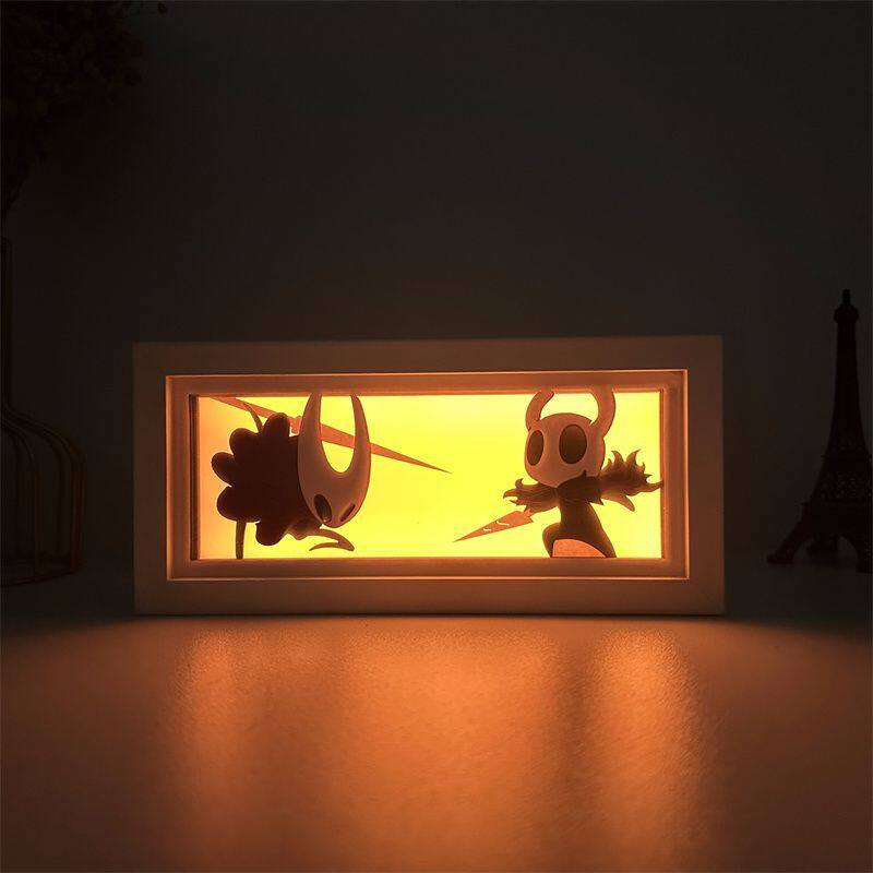 Hollow Knight Paper Cut Light  - Decor Lighting Fans 评论和价格