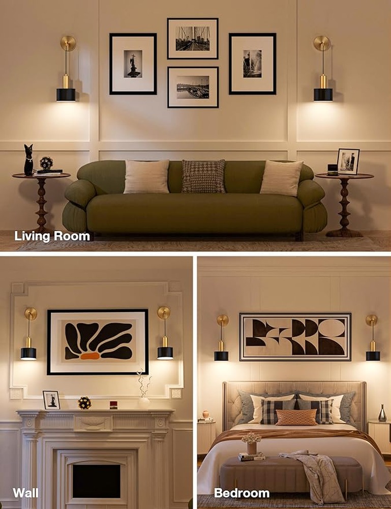 Gold Sconces Wall Decor Set Of - Decor Lighting Solution 评论和价格