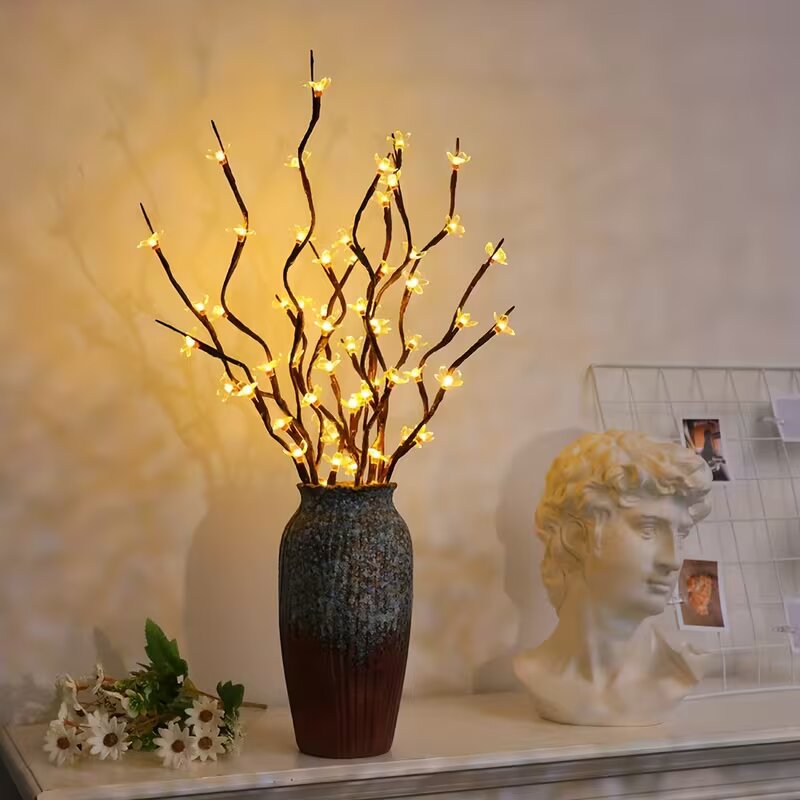 1/2PC 20LED Cherry Blossom Tre - Lighting Tree Decor 评论和价格