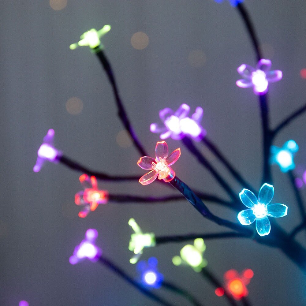 1/2PC 20LED Cherry Blossom Tre - Lighting Tree Decor 评论和价格