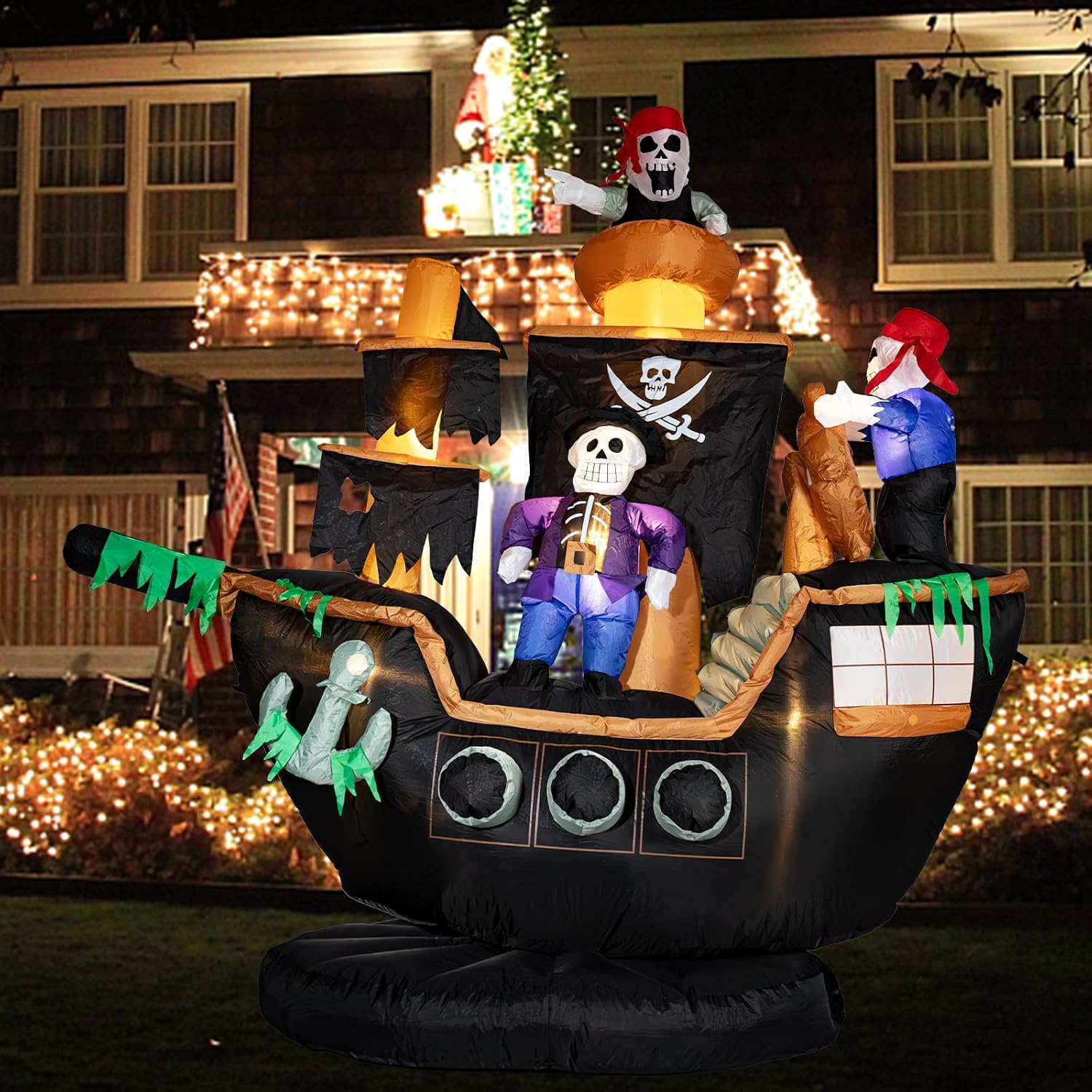 Outdoor Halloween Inflatable P - Decor Lighting Fans 评论和价格
