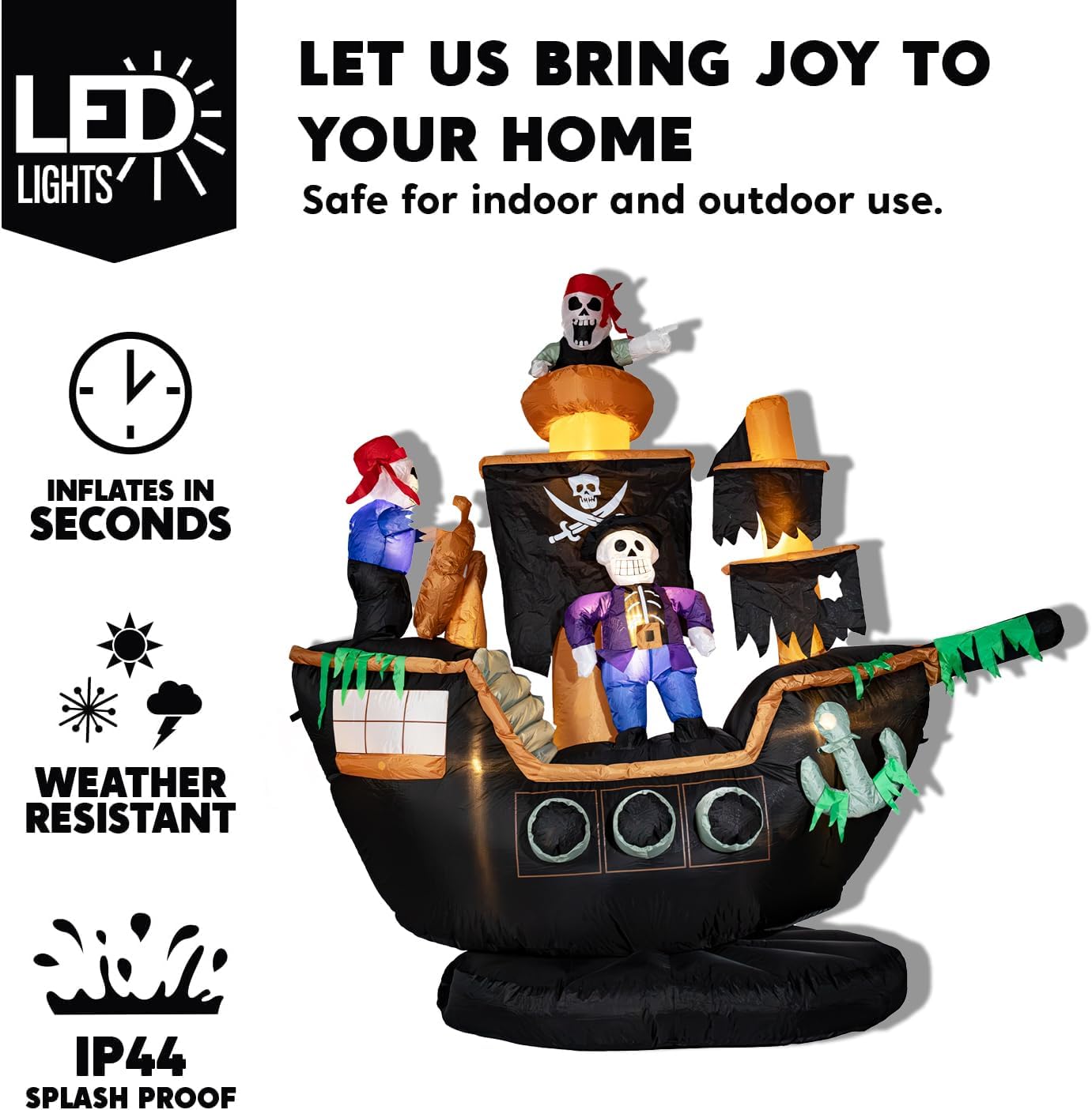 Outdoor Halloween Inflatable P - Decor Lighting Fans 评论和价格
