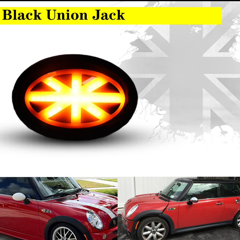 2PCS Union Jack Smoked Lens Am - Union Lighting & Decor 评论和价格