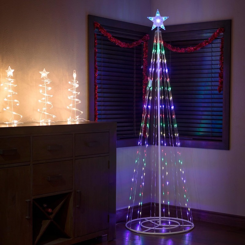 Controlchristmas Light NEW LED - Lighting Tree Decor 评论和价格
