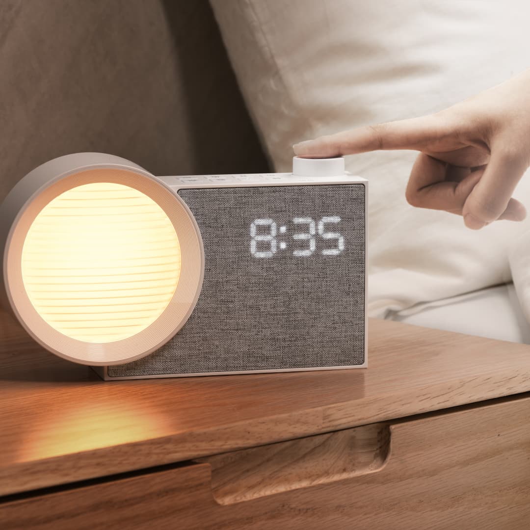 WILIT LED Night Light Alarm Cl - Lighting Decor Bedroom 评论和价格