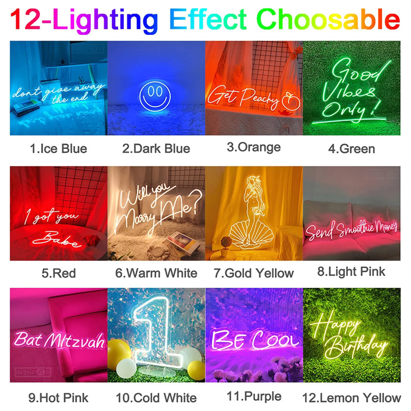 Custom Led Neon Signs LED Ligh - Lighting Decoration Ideas 评论和价格