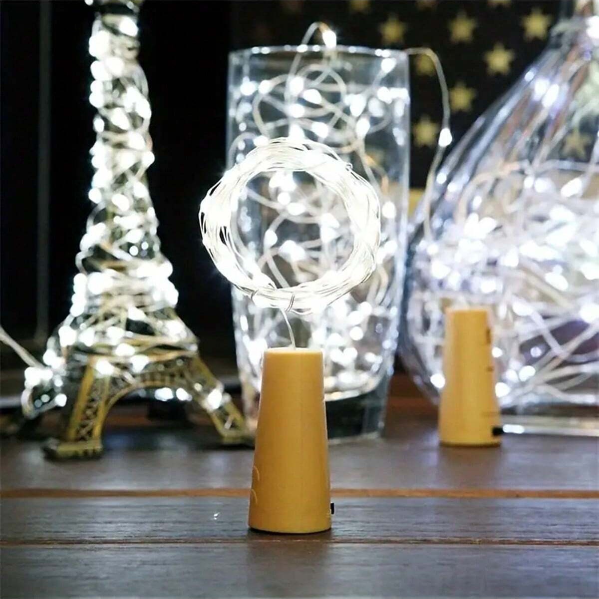 10/12 Pack Bottle Lights with  - Decor Lighting Cork 评论和价格
