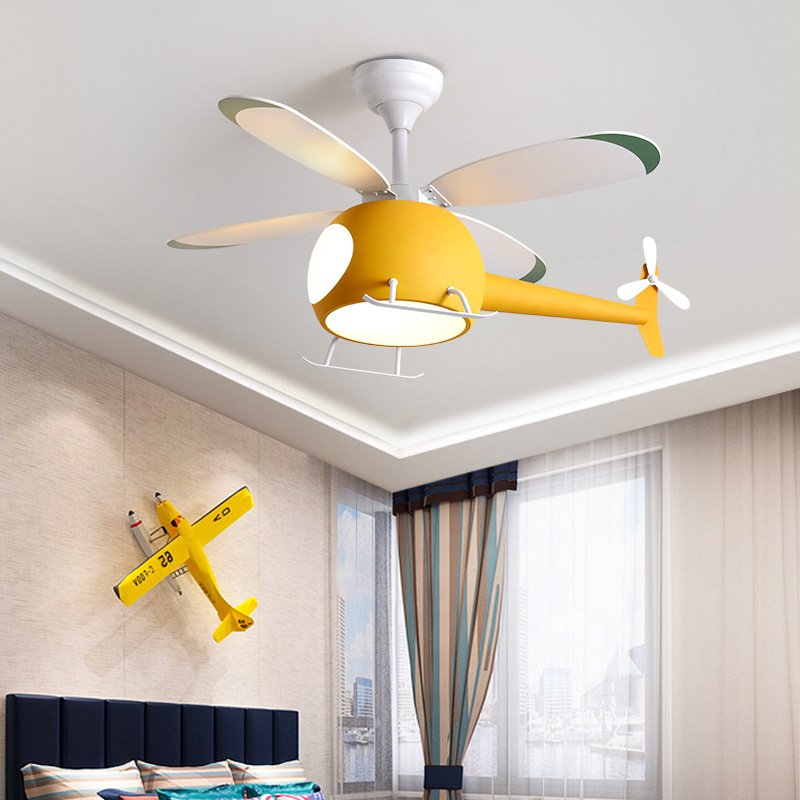 Modern Creative Cartoon Plane  - Decor Lighting Fans 评论和价格