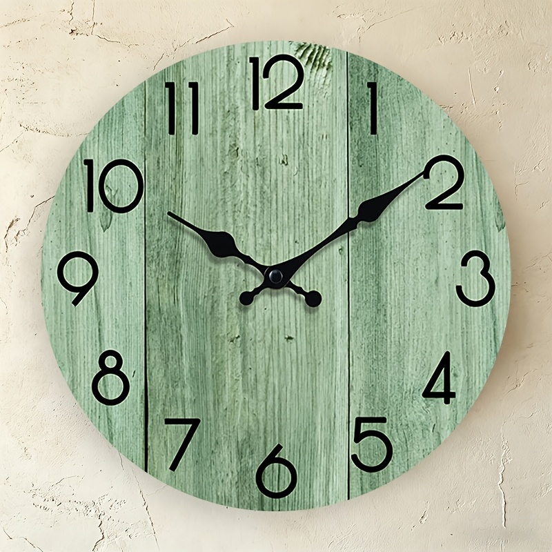 A Round Wall Clock with Light  - Lighting Home Decor Wall Clocks 评论和价格