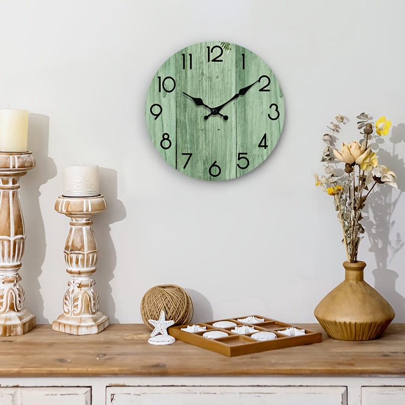 A Round Wall Clock with Light  - Lighting Home Decor Wall Clocks 评论和价格