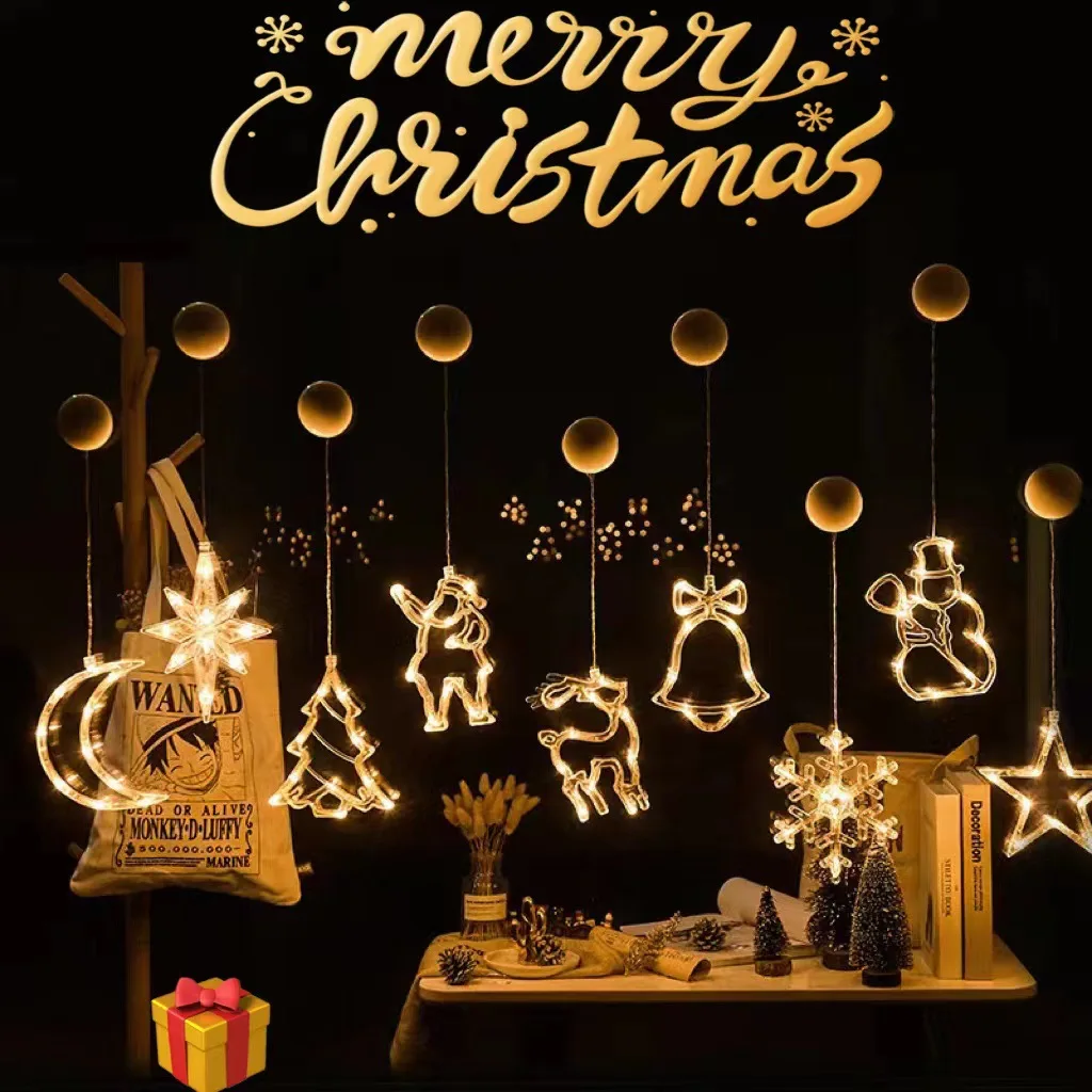 1-20PCS LED Christmas Suction  - Lighting Tree Decor 评论和价格