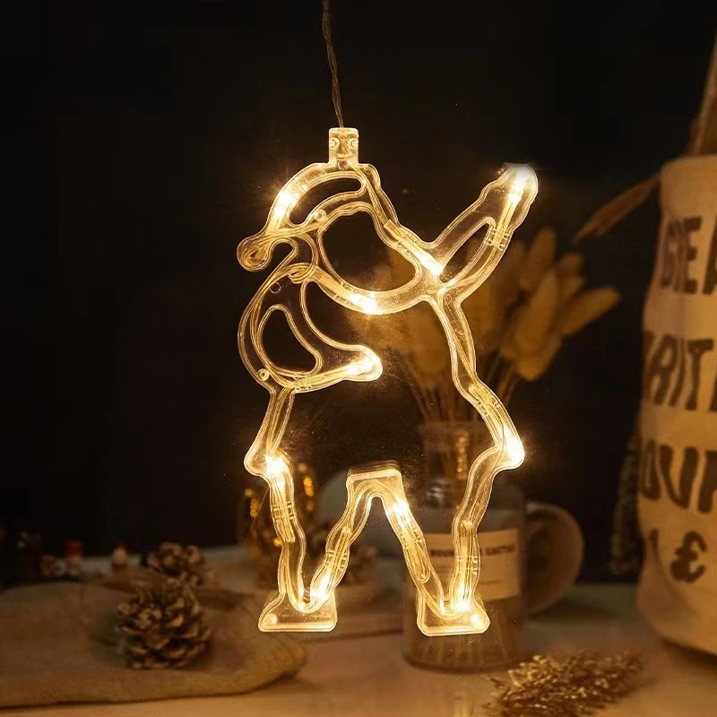 1-20PCS LED Christmas Suction  - Lighting Tree Decor 评论和价格